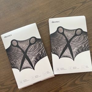 New 2 pair sheertex tights